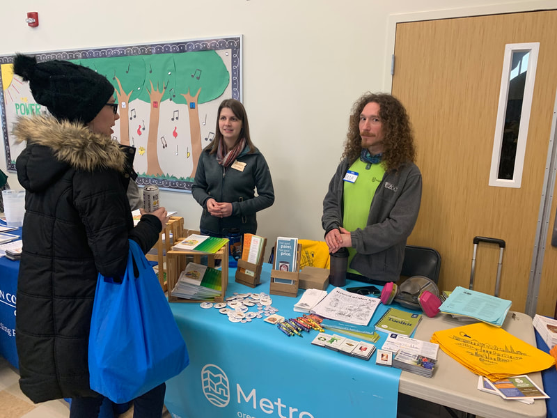 Metro's Healthy Homes information table